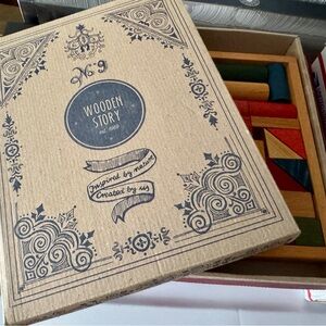 Colorful Building Blocks Set